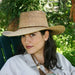 Outback Burnt Palm Leaf Sun Hat up to 2XL - Tula Hats Gambler Hat Tula Hats    
