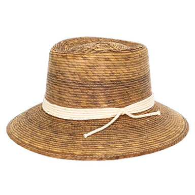 Palm Bucket Hat with Rope Band - Peter Grimm Headwear, Wide Brim Hat - SetarTrading Hats 