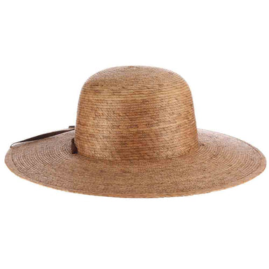Palm Straw Gardening Hat - Tropical Trends Floppy Hat Dorfman Hat Co. LS239OS-TEA Natural Palm Medium (57 cm) 