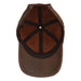Payton Unstructured Oily Timber Leather Baseball Cap - Stetson Hat, Cap - SetarTrading Hats 