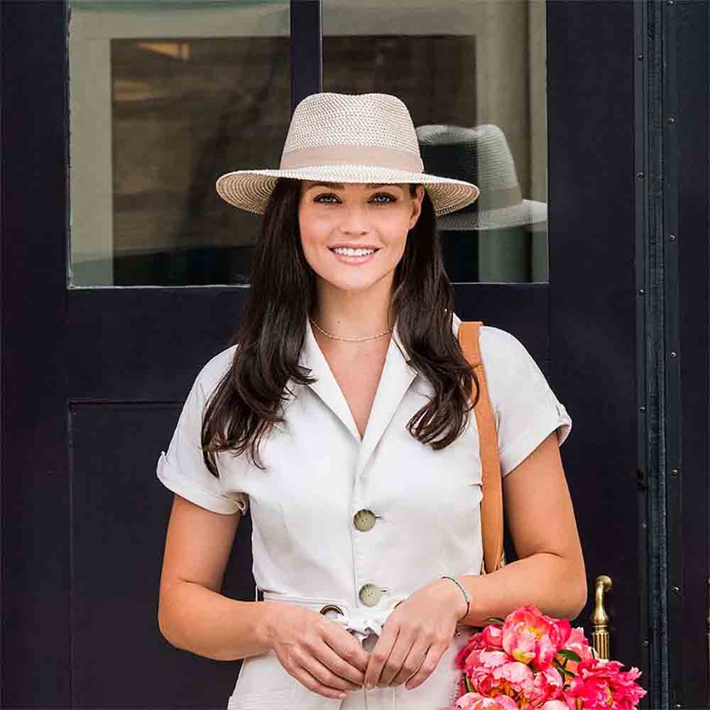 ladies small dress hats BW6506- Beaded White lace dress hat