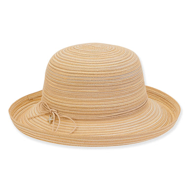 Petite Lady - Polybraid Up Brim Hat for Small Heads, Kettle Brim Hat - SetarTrading Hats 