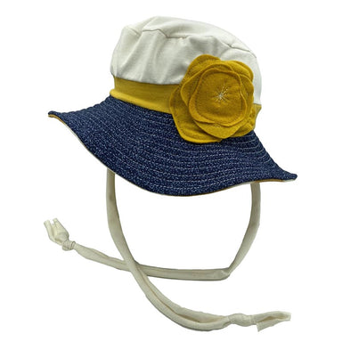 Petite Organic Cotton Stretch Fit Frolic Sun Hat - Flipside Hats Wide Brim Hat Flipside Hats    