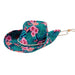 Petite Tropical Print Safari Hat with Side Snap - San Diego Hat, Safari Hat - SetarTrading Hats 