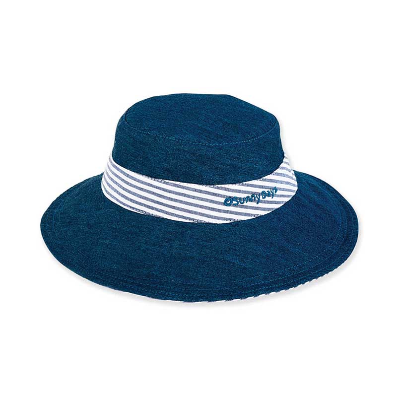 Petite Reversible Cotton Bucket Hat - Sunny Dayz™ Bucket Hat Sun N Sand Hats    
