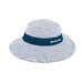 Petite Reversible Cotton Bucket Hat - Sunny Dayz™ Bucket Hat Sun N Sand Hats HKYSM167 Blue S/M (51 cm) 