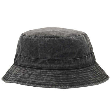 Pigment Dyed Cotton Fishing Hat - Kenny K. Hats Bucket Hat Great hats by Karen Keith CH150-As Black S/M (57 cm) 