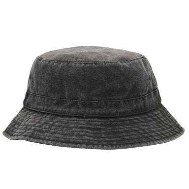 Pigment Dyed Cotton Fishing Hat - Kenny K. Hats Bucket Hat Great hats by Karen Keith CH150-As Black S/M (57 cm)