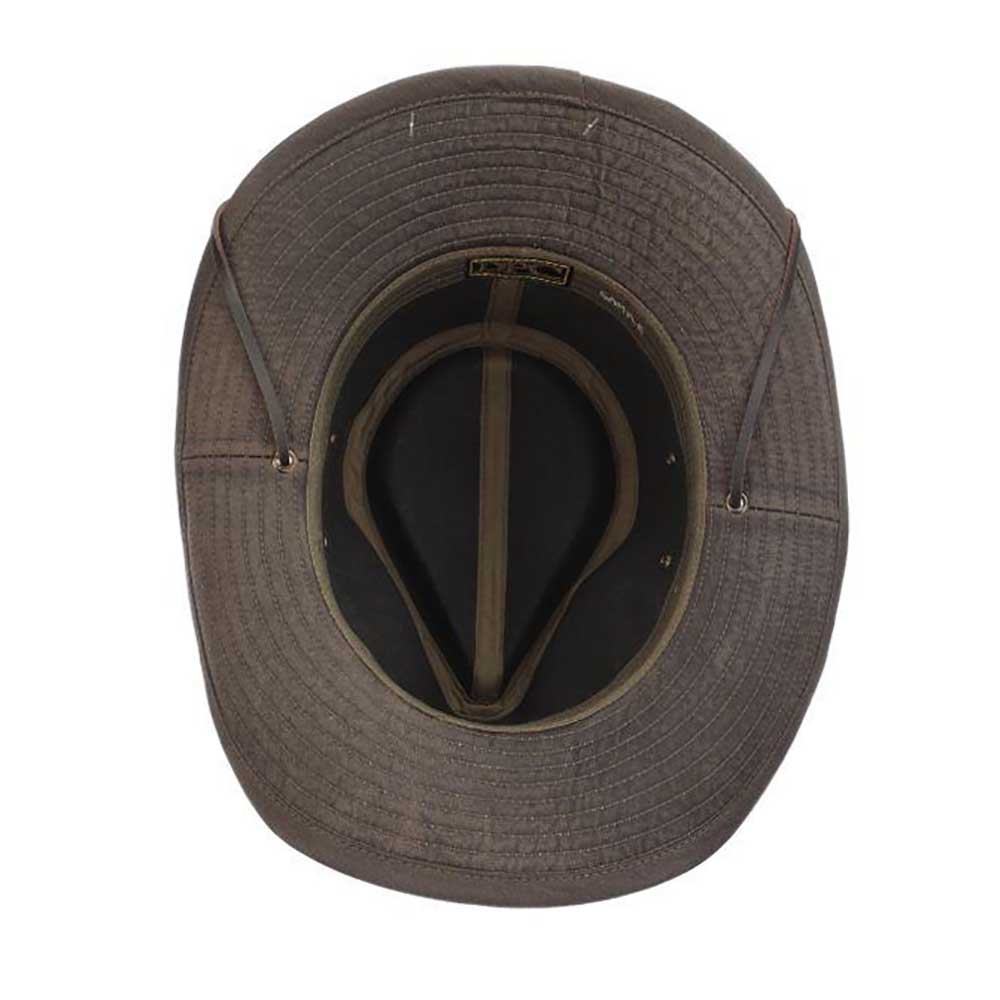 Pigment Dyed Weathered Cotton Outback Hat, Shapeable Brim  display picture 1