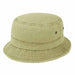 Pigment Dyed Twill Bucket Hat - Mega Cap Bucket Hat MegaCI 7801khs Khaki S/M (56 cm) 