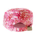 Pink Flower Cotton Cadet Cap for Small Heads - Sunny Dayz Hat Cap Sun N Sand Hats    