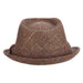 Plaid Italian Wool Fedora Hat - Stetson Hats, Fedora Hat - SetarTrading Hats 