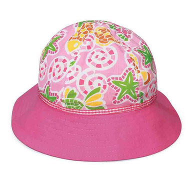 Platypus Infant Sun Hat - Wallaroo Hats for Kids Bucket Hat Wallaroo Hats PLApk Pink  