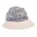 Pleated Chiffon Crown Sun Cloche Hat - Boardwalk Style Cloche Boardwalk Style Hats DA1793wh White Medium (57 cm) 