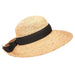 Raffia Big Brim Hat to Wear 5 Fabulous Ways - Callanan Hats Wide Brim Hat Callanan Hats    