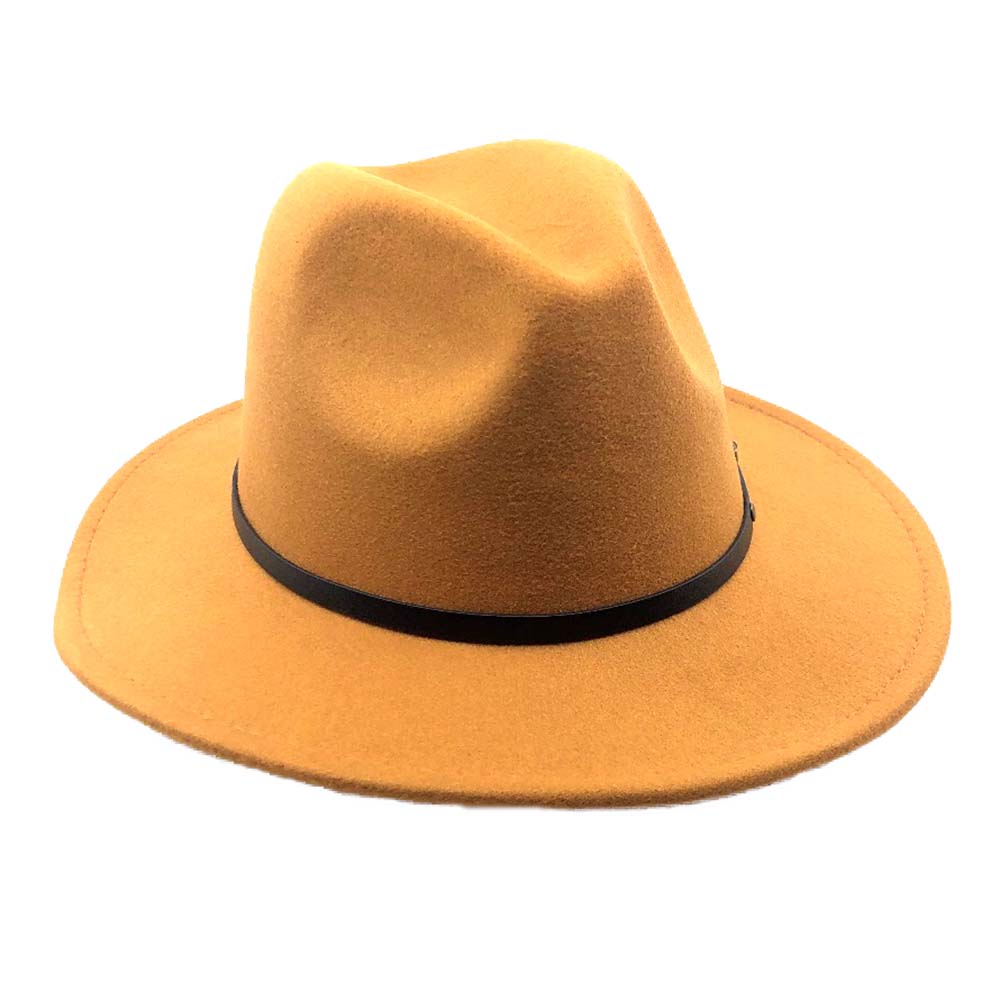 Red Bottom Hats Fashion Felt Fedora Hat - Milani Hats Fedora Hat Milani Hats    