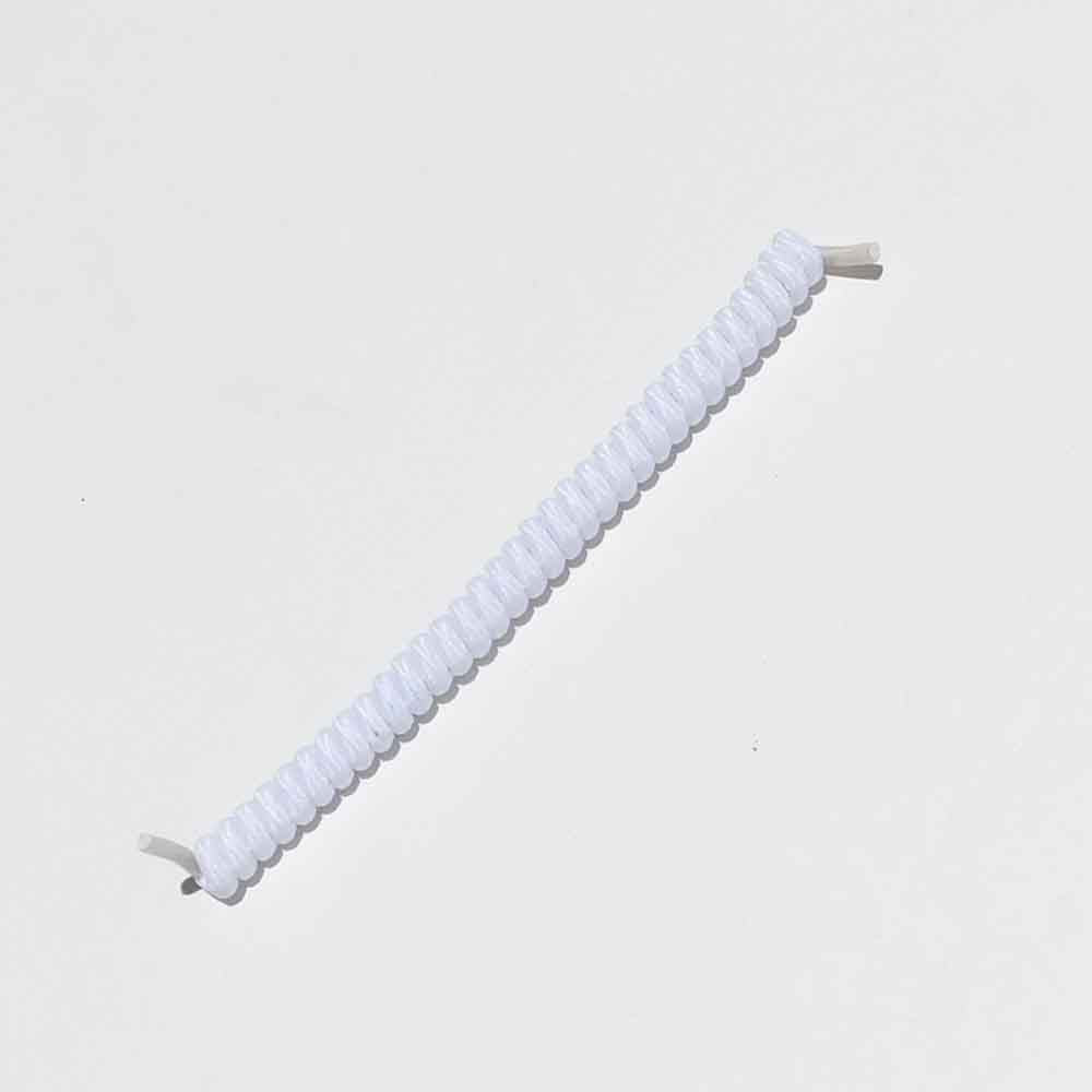 Replacement Curly Spring Lace for Sun Visors Visor Cap The Incredible Sun Visor Inc Coil Lace-WH White  