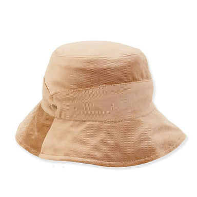 Reversible Velvet Bucket Hat with Animal Print Lining - Adora® Hats, Bucket Hat - SetarTrading Hats 
