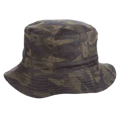 Reversible Cotton Bucket Hat with Fleece Lining - DPC Global Bucket Hat Dorfman Hat Co. mw259m Camo Medium (57 cm) 