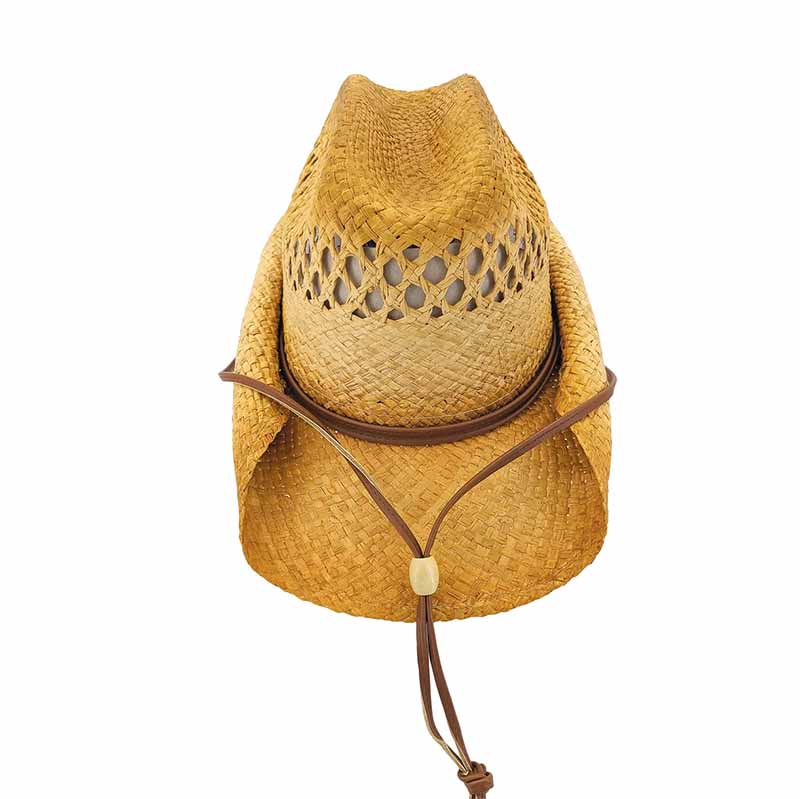 Rolled Brim Straw Cattleman Hat for Small Heads - Karen Keith Hats, Cowboy Hat - SetarTrading Hats 