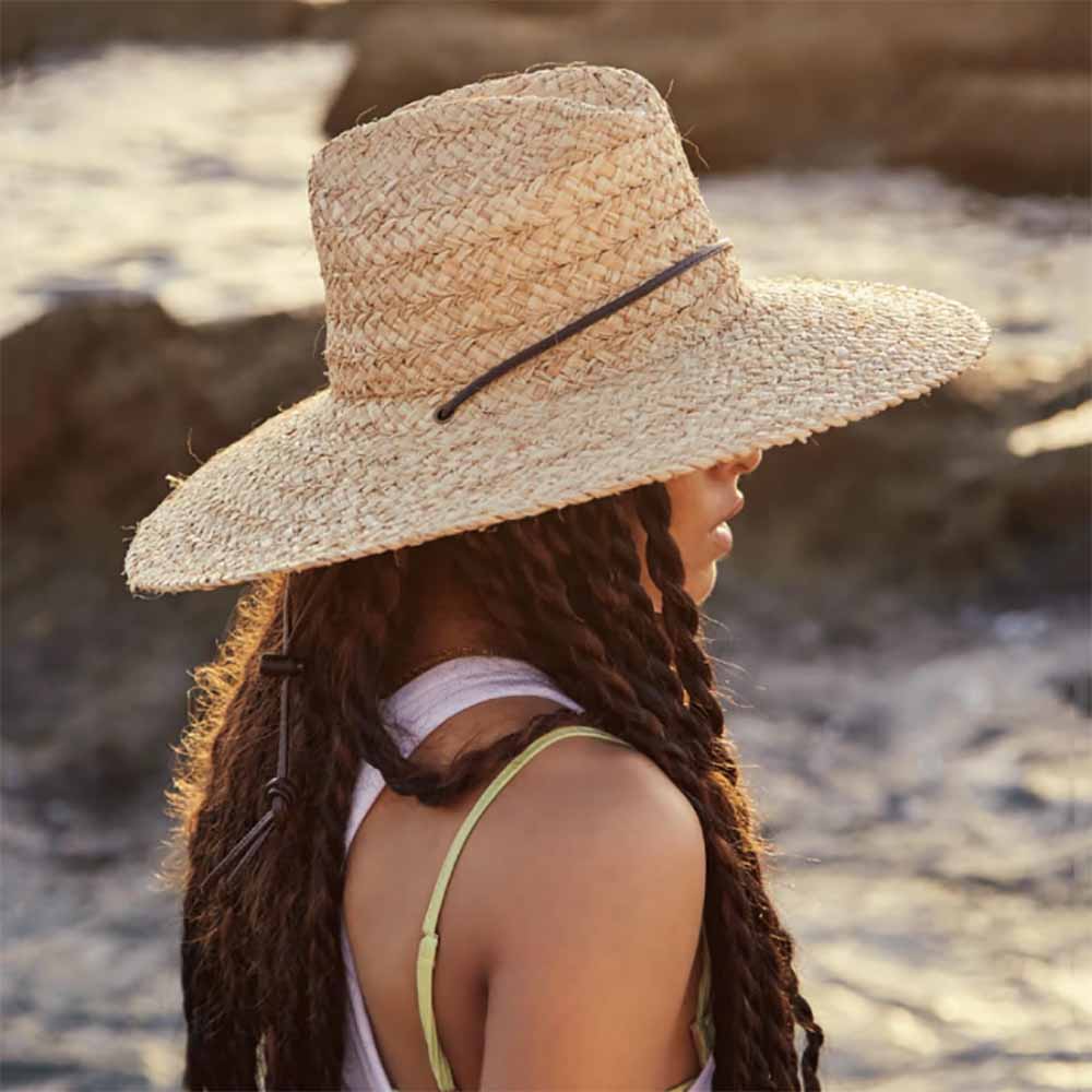 Scala 100% Rafia Hat Grand Turk Scala 100% Raffia Straw Fedora Hat – Fashionable Hats main image 2