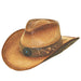 Rustic Floral Embroidered Cowboy Hat for Large Heads - Karen Keith Hats Cowboy Hat Great hats by Karen Keith RM10L-DL Tan Large (59 cm) 