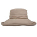 No-Fly Zone Up Turned Brim Hat for Women - Stetson Hats Kettle Brim Hat Stetson Hats STC206BN Brown  