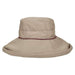 No-Fly Zone Up Turned Brim Hat for Women - Stetson Hats Kettle Brim Hat Stetson Hats STC206PP Wine  