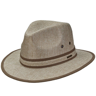 Stetson Hats Textured Matte Safari Safari Hat Stetson Hats stc281ntM Natural M 