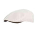 Stetson Hats Textured Ivy Cap - Ivory Flat Cap Stetson Hats stc310m Ivory M (22 5/8") 