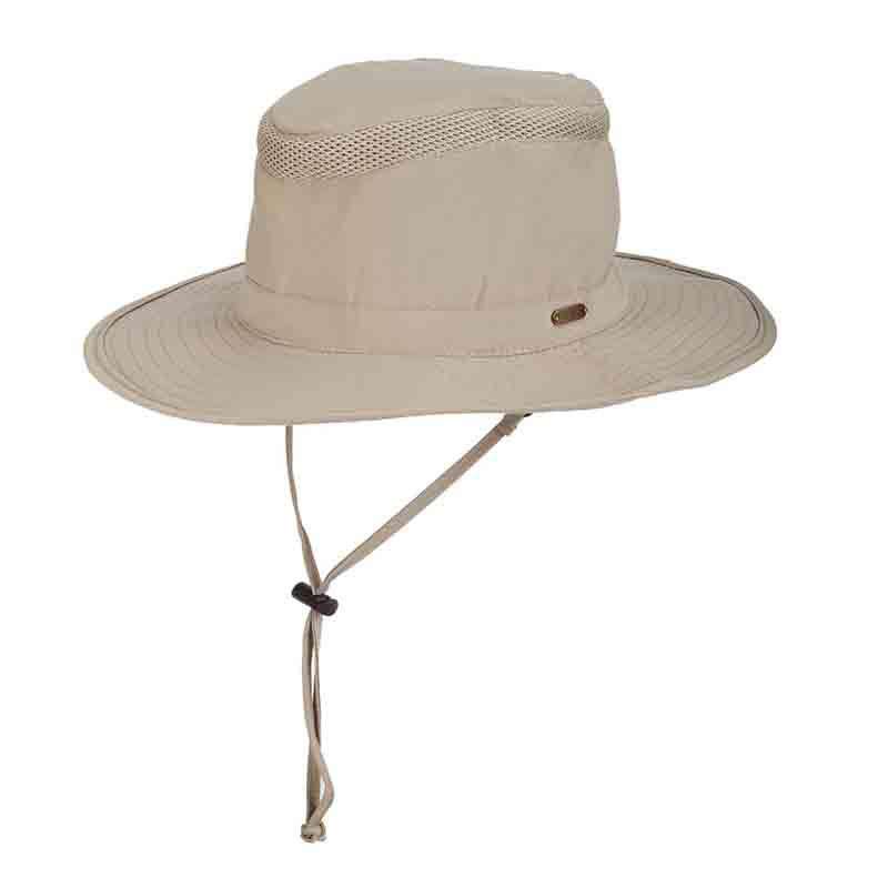 Reel In No Fly Zone Neck Flap Hiking Hat - Stetson Hats