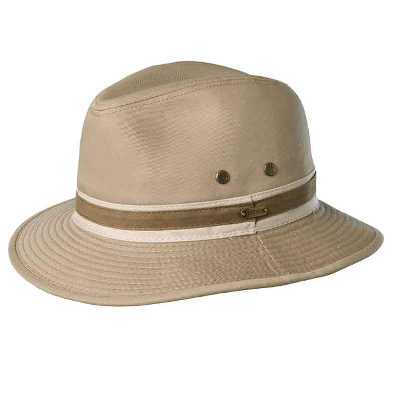 Durango Safari, Khaki - Stetson Hats Safari Hat Stetson Hats STC62khM Khaki Medium (58 cm) 