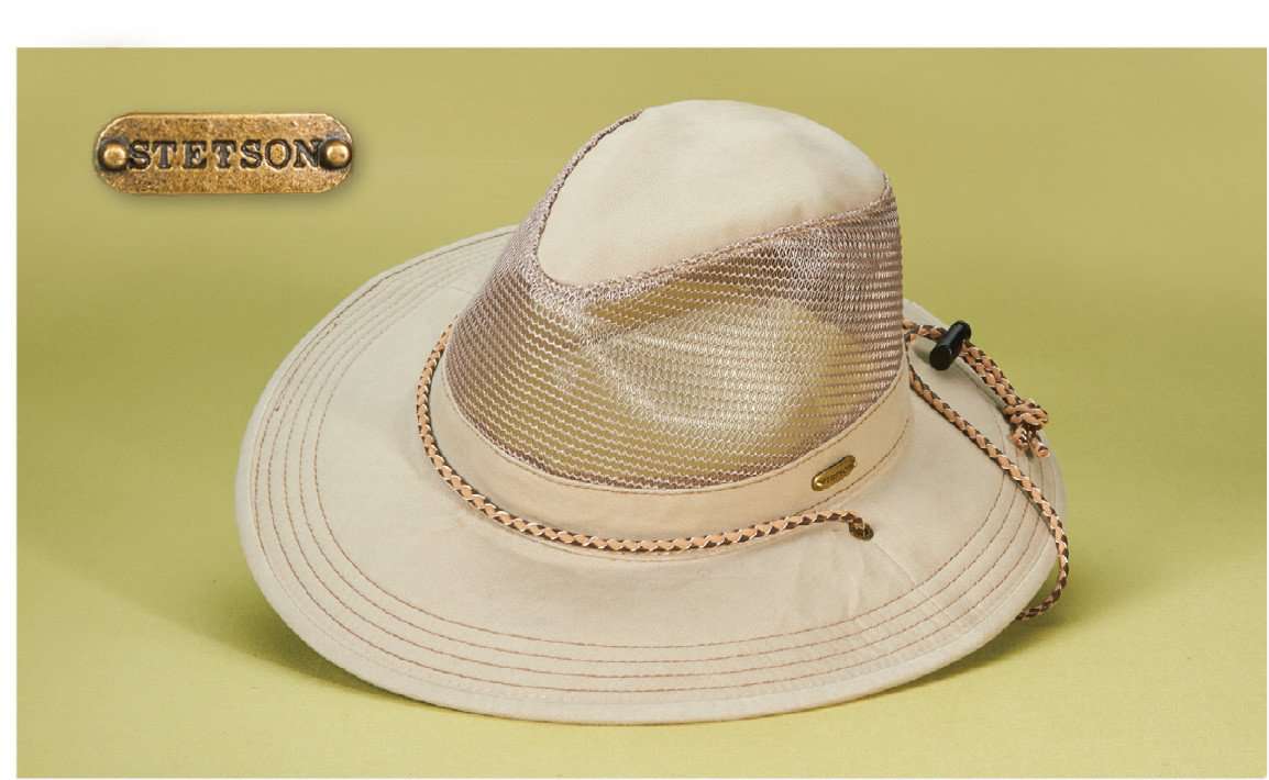Stetson Hats Mesh Crown Safari Hat, Safari Hat - SetarTrading Hats 
