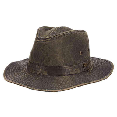 Weathered Cotton Outback Hats - Stetson Hats Safari Hat Stetson Hats    