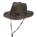 Weathered Cotton Outback Hats - Stetson Hats, Safari Hat - SetarTrading Hats 