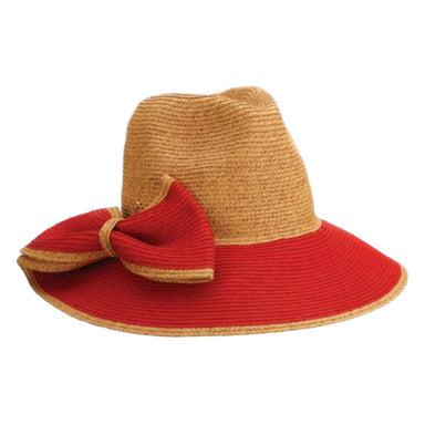 Safari Hat with Large Side Bow - Cappelli Straworld Hats, Safari Hat - SetarTrading Hats 