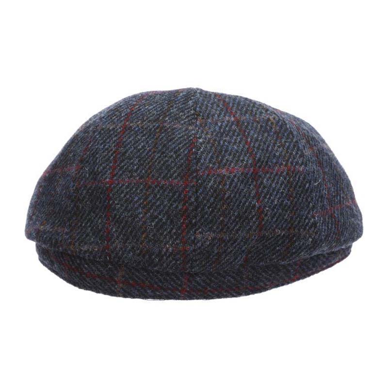 Saville Harris Tweed Wool Ivy Cap - Stetson Hat Flat Cap Stetson Hats    