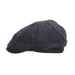 Saville Harris Tweed Wool Ivy Cap - Stetson Hat Flat Cap Stetson Hats    