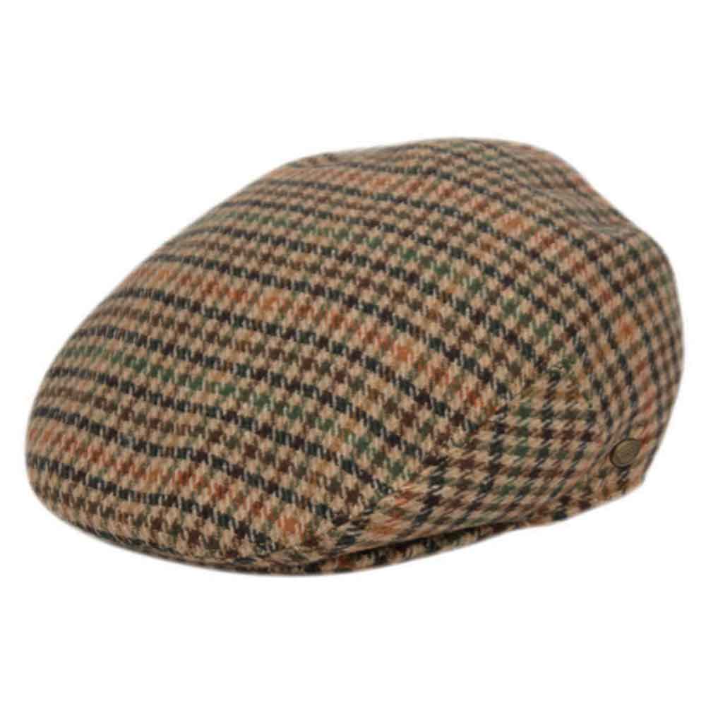 Scottish Woolen Flat Cap - Epoch Hats Flat Cap Epoch Hats iv1933m Khaki Medium 