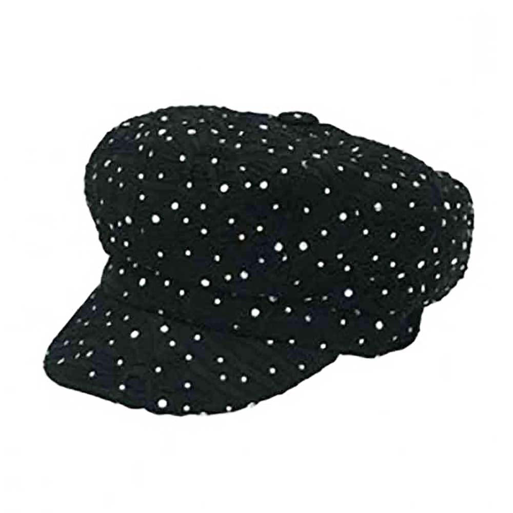 TopHeadwear Structured Hook & Loop Adjustable Hat, Black at  Men's  Clothing store