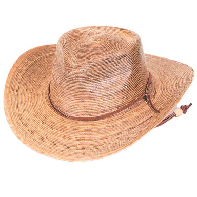 Sierra Burnt Palm Leaf Western Hat - Tula Hats, Cowboy Hat - SetarTrading Hats 