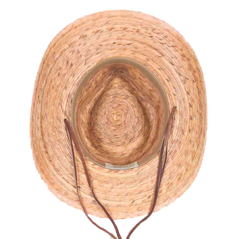 Sierra Burnt Palm Leaf Western Hat - Tula Hats Cowboy Hat Tula Hats    