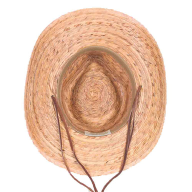 Straw Garden Hat - Wide Brim- Sewn Wheat Straw- Zinnias- Made To Order- Gita