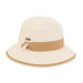 Small Brim Sun Hat Double Ribbon Band - Sun 'N' Sand Hat, Cloche - SetarTrading Hats 