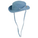 Small Heads Boonie Hat with Chin Cord - Sunny Dayz™ Bucket Hat Sun N Sand Hats HK412B-L Dusty Blue 55 cm 