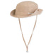 Small Heads Boonie Hat with Chin Cord - Sunny Dayz™ Bucket Hat Sun N Sand Hats HK412A-L Khaki 55 cm 