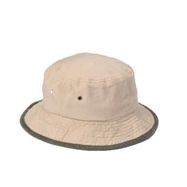 Frog Bucket Hat For Men & Women,cotton Vacation Fishing Cap Sun Hat Cartoon Cap - British D'sire Khaki