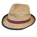 Small Size Rush Straw Fedora - Sunny Dayz™ Hats, Fedora Hat - SetarTrading Hats 