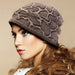 Soft Wool Animal Print Turban Beanie - Adora Hat® Beanie Adora Hats    