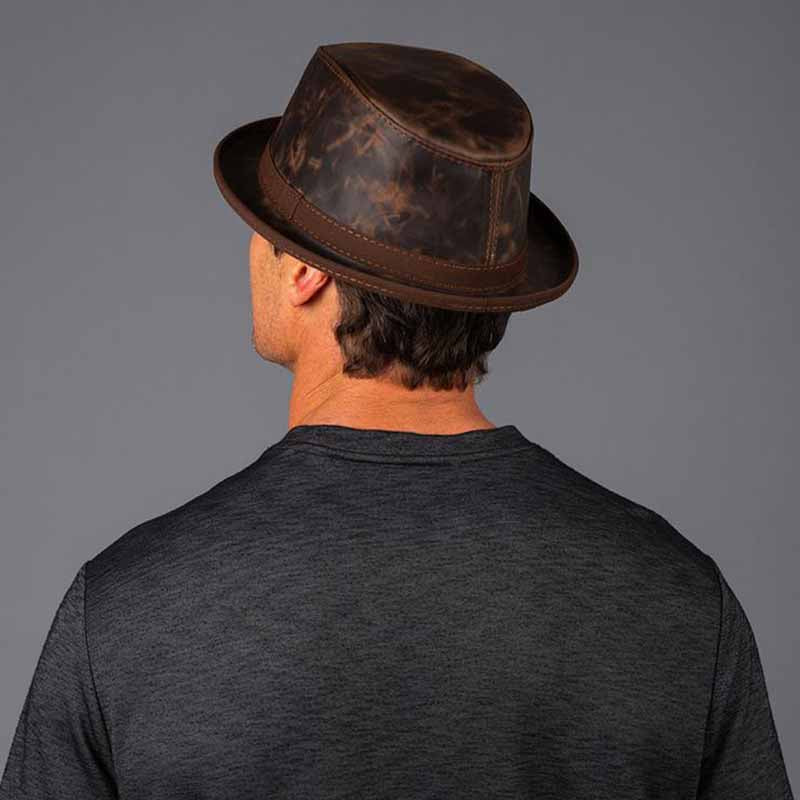 Soho Leather Fedora Hat - Ashbury Hats — SetarTrading Hats